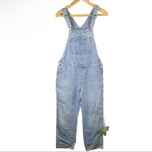 Old Navy Overalls Womens 6 Blue Denim Light Wash Casual Ladies